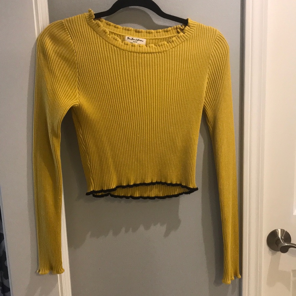 crop long sleeve